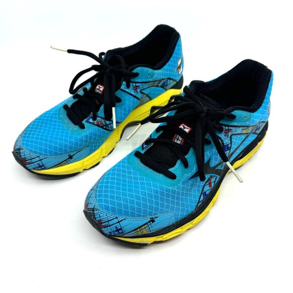 Blue Mizuno Wave Inspire 10th Anniversary Women's Running Shoes Size 9 - Picture 1 of 11